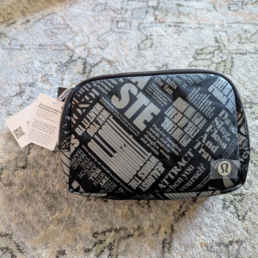 Lululemon Manifesto Belt Bag NWT